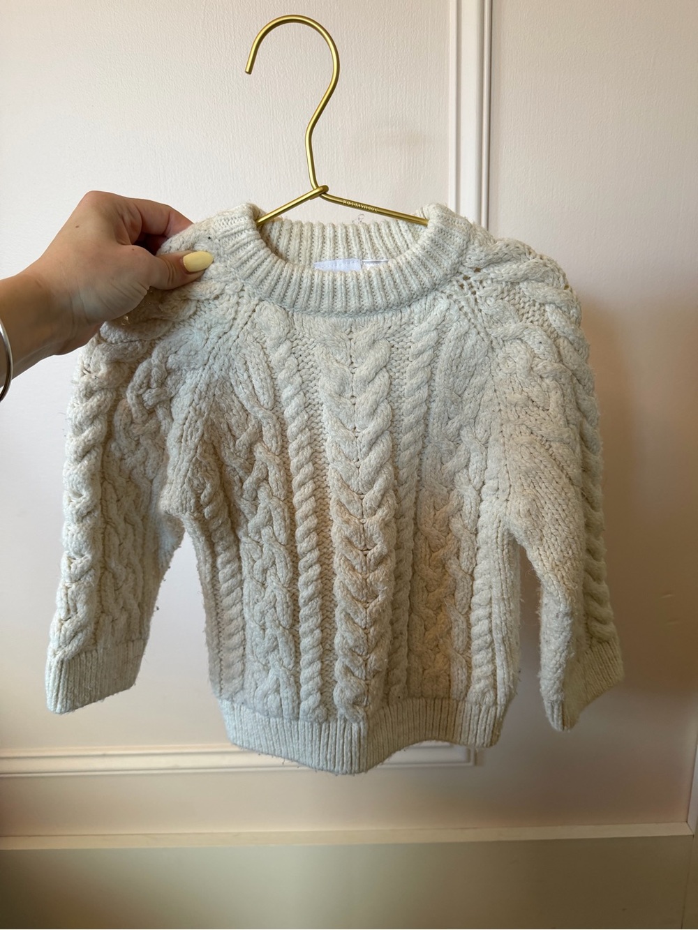 zara toddler kids cable knit sweater